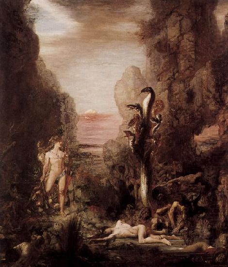 Gustave Moreau Herkules und die Lernaische Hydra china oil painting image